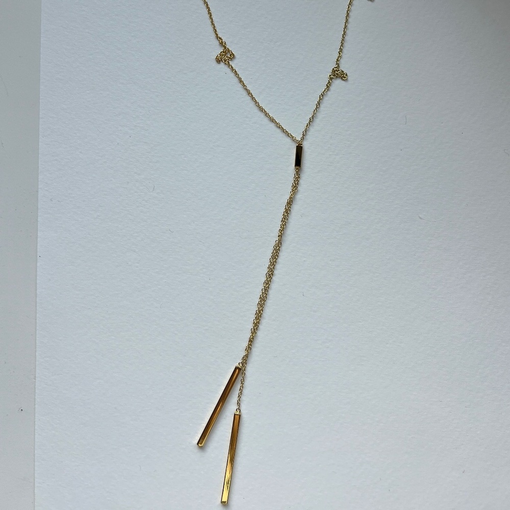 Gorjana Gold Lariat Necklace